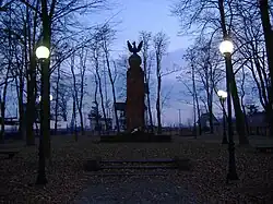 Commemorative monument of the Battle of Igania