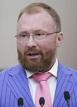 former member of the State Duma Igor Lebedev