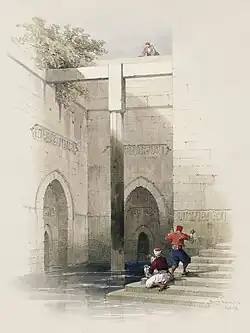 241. The Nilometer on the Island of Rhoda, Cairo.