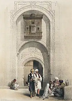 244. Entrance to a private mansion, Cairo.