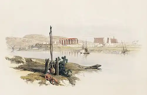 140. Ruins of Luxor from the S.W.