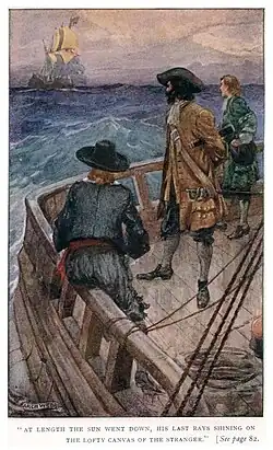 At length the sun went down.