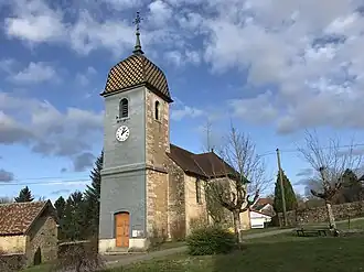 The church in Ferrières-les-Bois