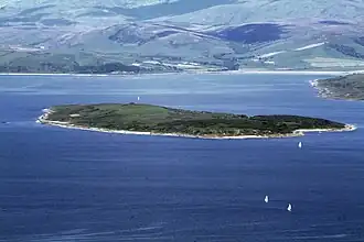 view of the Inchmarnock island