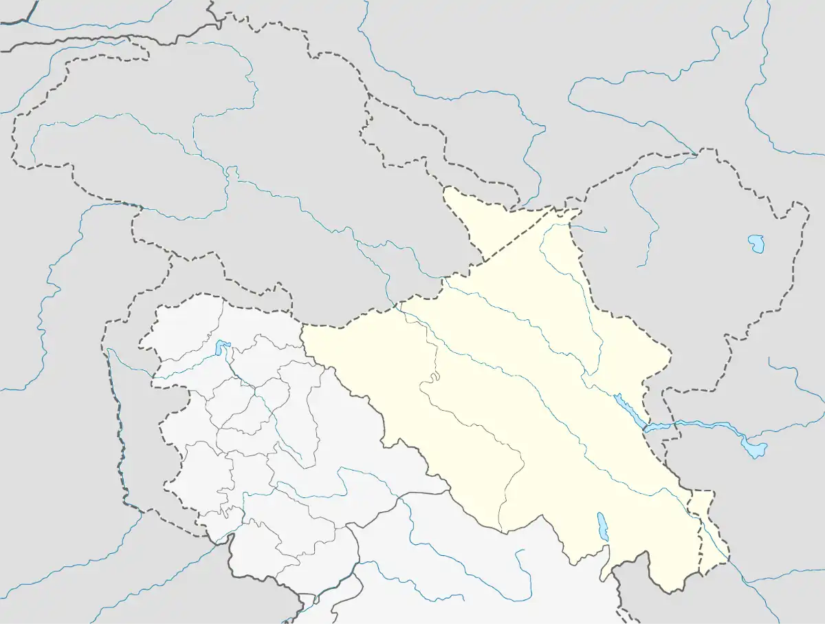 Thoise is located in Ladakh