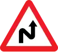 Right reverse bend