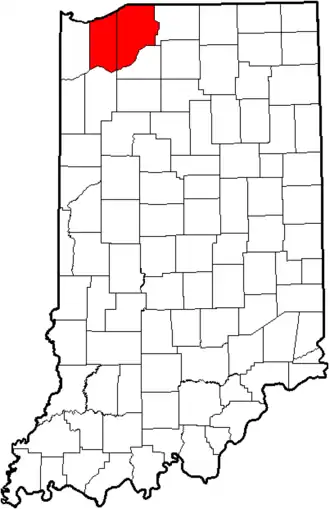 Location of teams in