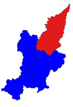 Location in Myitkyina district