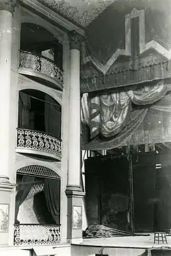 Interior of Richmond Theater, 1890