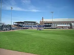 Ray Fisher Stadium viewed from right field
