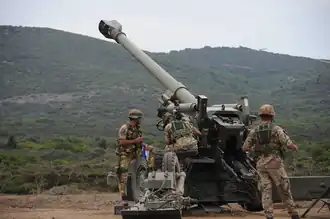 FH70 howitzer