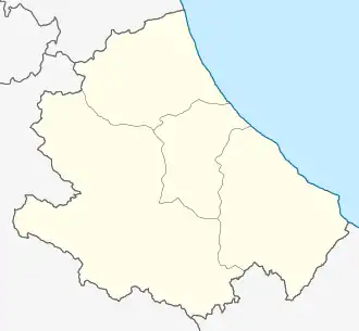 Cansano is located in Abruzzo