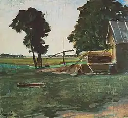 Farm with shadoof (1907)