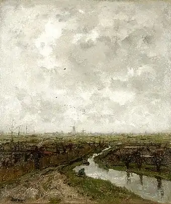 Allotments near The Hague, 1878. Kunstmuseum Den Haag