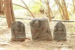 Jain Tirthankara Idol (Aiyanar) And Devi Idols