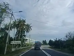 Bukit Kangkar sign.