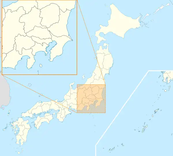 2019 J3 League is located in Japan