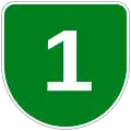 Urban expressway shield