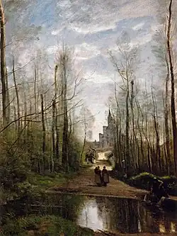 L'église de Marissel, près de Beauvais (1866), Louvre Museum, Paris