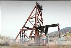 Audrey Shaft Headframe.