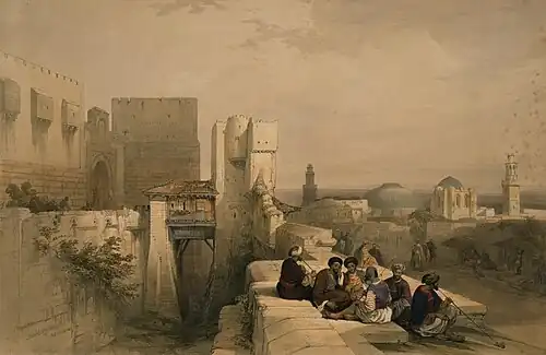 24. Entrance to the Citadel of Jerusalem.