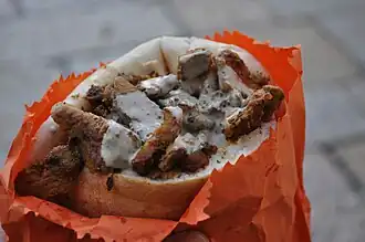 Shawarma in Jerusalem