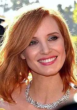 Photo of Jessica Chastain.