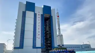 Roll out of CZ-2F (Shenzhou-12).