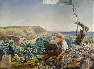 John Brett , The Stonebreaker , 1857–1858