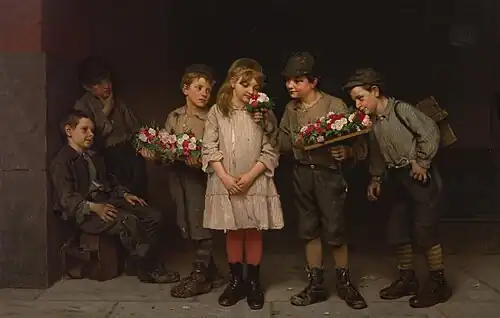 Street Gallantry, 1880