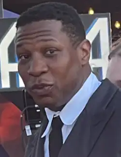 Jonathan Majors attending the Sydney, Australia premiere of Ant-Man and the Wasp: Quantumania
