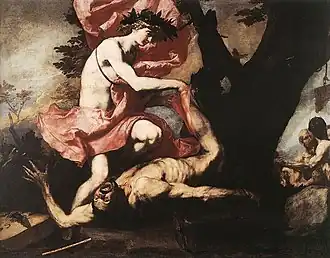 Apollo Flaying Marsyas, 1637, 202 x 255 cm., Royal Museums of Fine Arts of Belgium