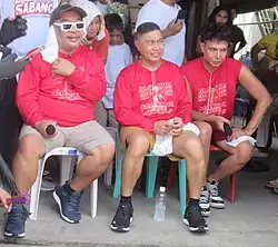 An image of Wally Bayola, Jose Manalo and Paolo Ballesteros.