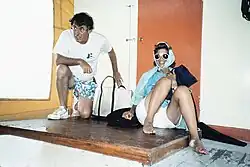 Robert Huntzinger and Jule Campbell 1989