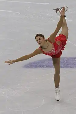 Júlia Sebestyén at the 2010 Winter Olympics
