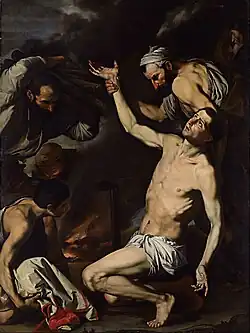 Martyrdom of Saint Lawrence, 1620–1624, 208 x 155&nbsp;cm., National Gallery of Victoria