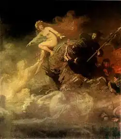 Lorelei Cursed by Monks, 1887