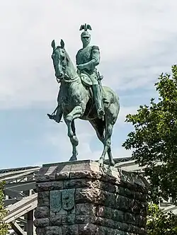 Wilhelm II (south of the ramp on the left bank of the Rhine)