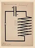Kārlis Johansons 1922 Electrical Circuit[18]