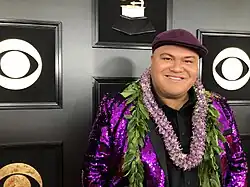 Kalani Peʻa at the 2019 Grammy Awards Red Carpet