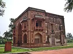 Kanch Mahal, at the southeast corner of Akbar's Tomb
