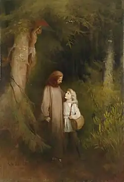 Abschied (Farewell), oil on canvas, 223 x 152&nbsp;cm, Vienna 1892
