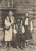 Hutsuls from Mykulychyn, 1901
