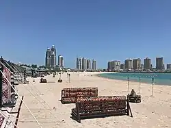 Beach in Doha