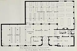 The original ground floor plan