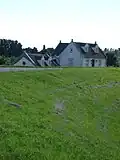 Houses along the dike