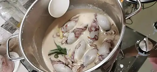 Ketupat Sotong from Terengganu