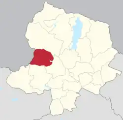 Bayanzürkh District in Khövsgöl Province
