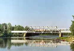 Kiiminki River railway bridge