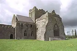 Kilcooly Abbey Choir and South Transept 1997 08 30